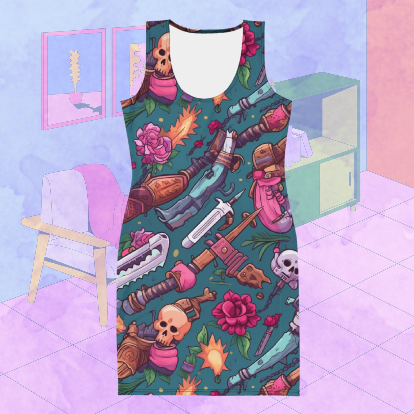 Blade Fitted Dress