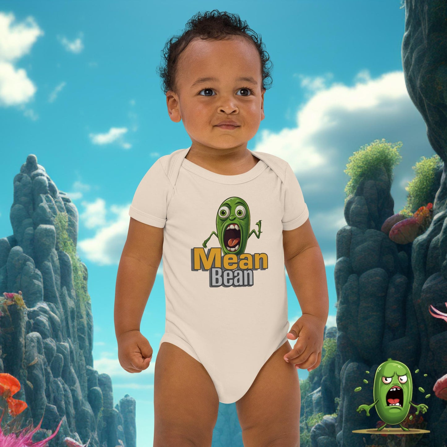 Mean Bean Organic Onsie