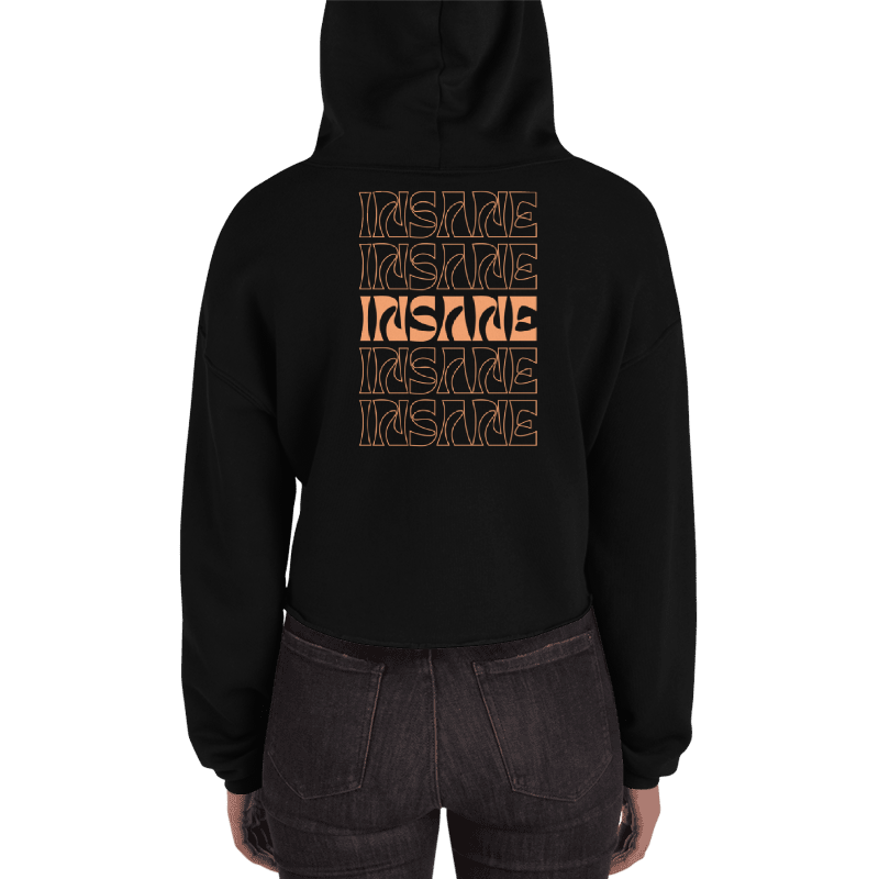 Insane Crop Hoodie