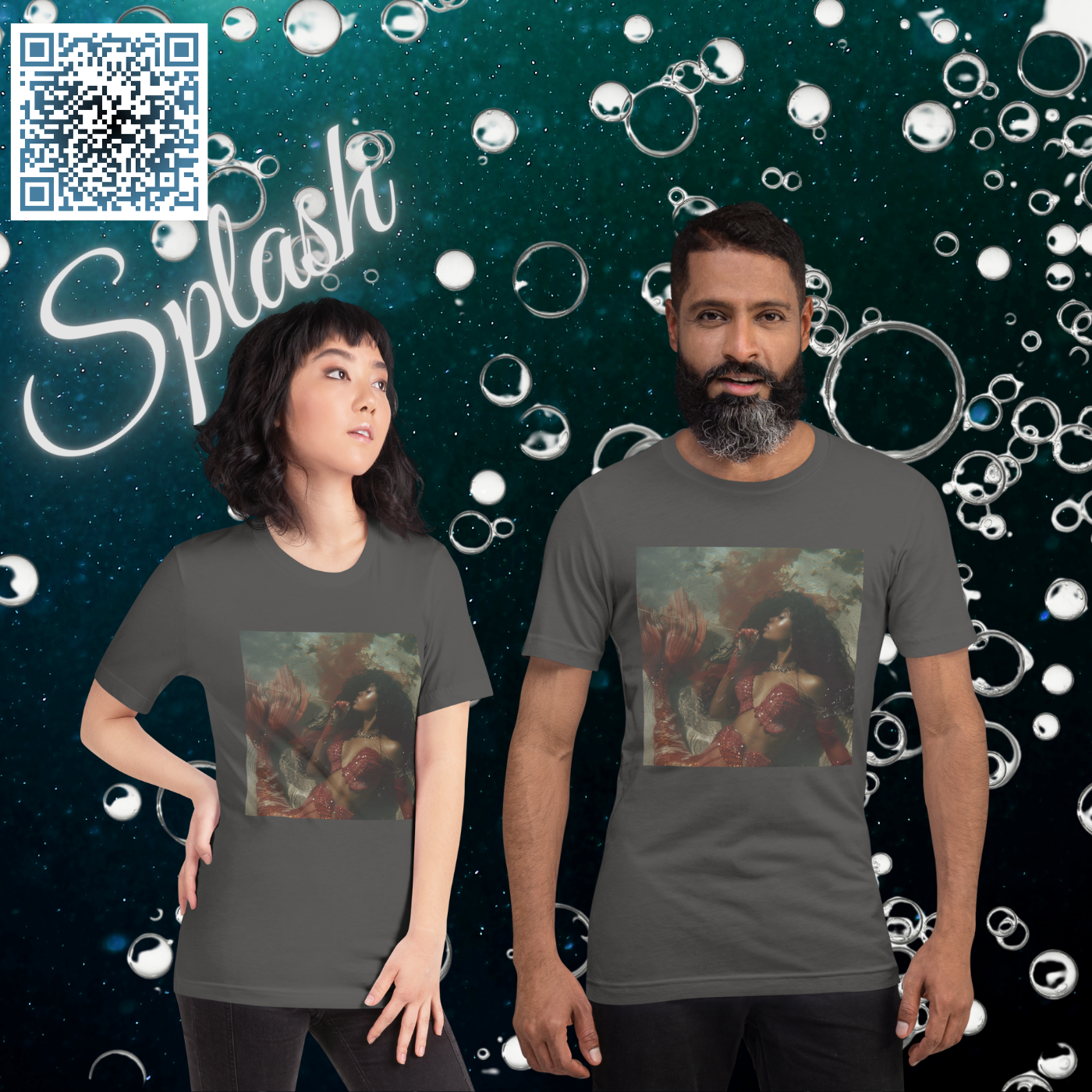 Black Mermaid T-shirt