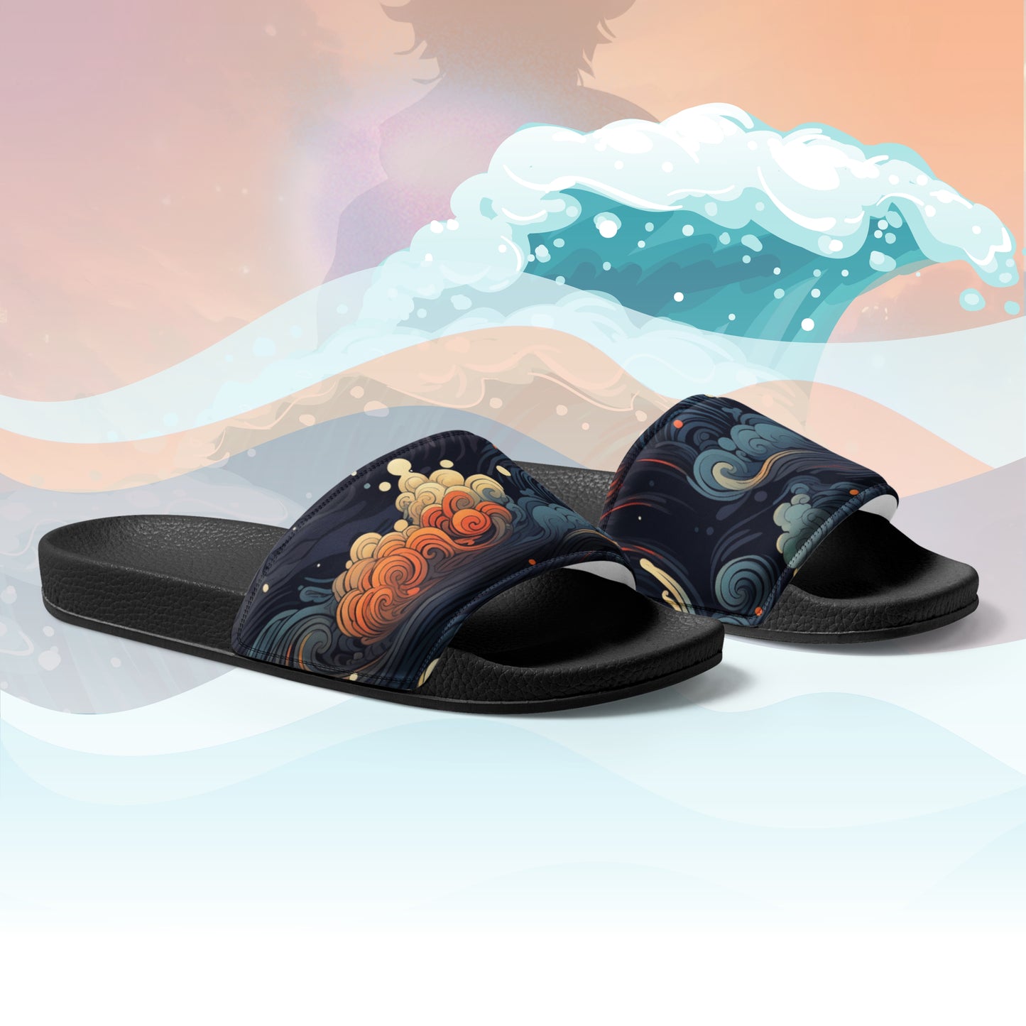 Waves Men’s Slides