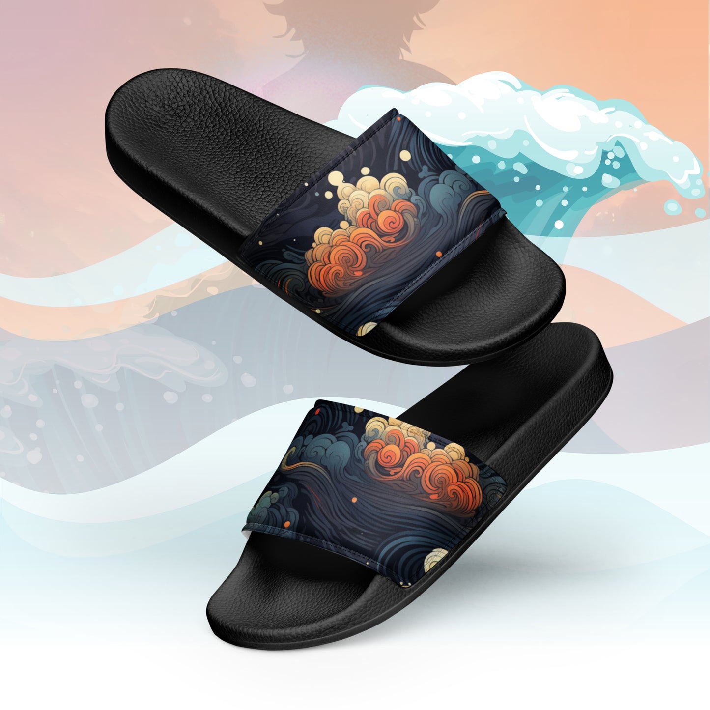 Waves Men’s Slides