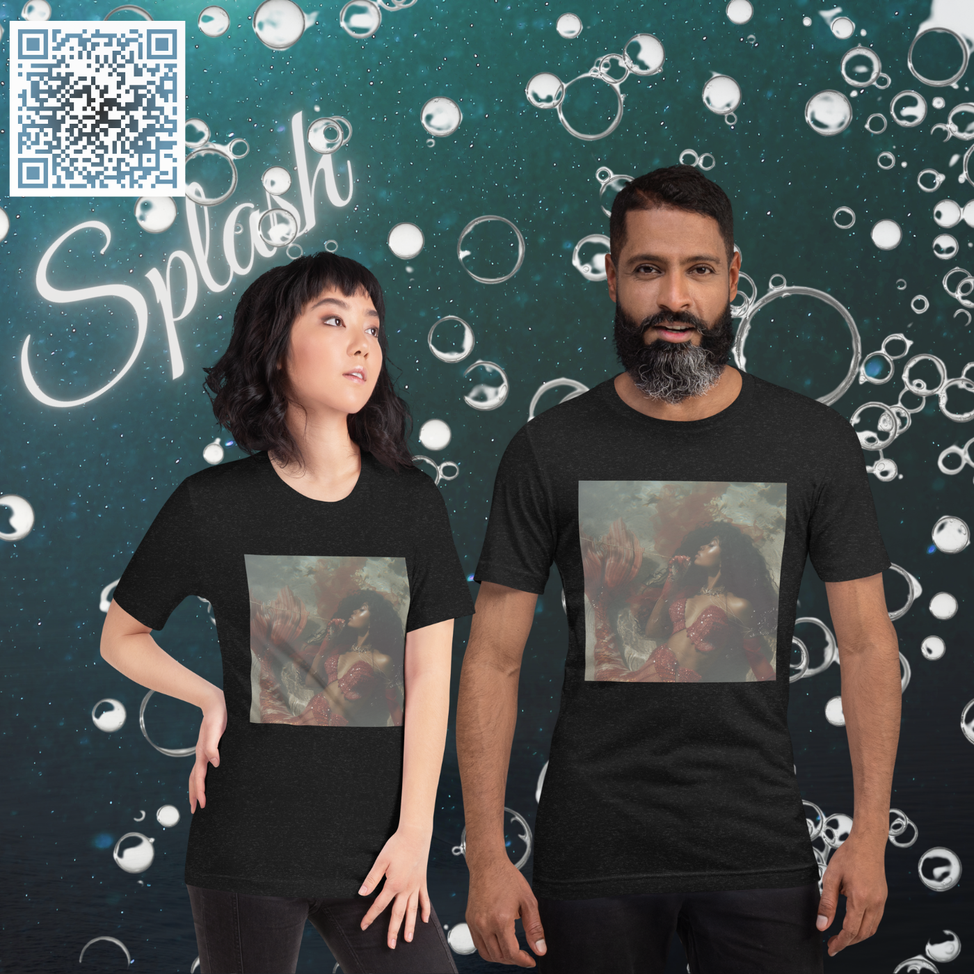 Black Mermaid T-shirt