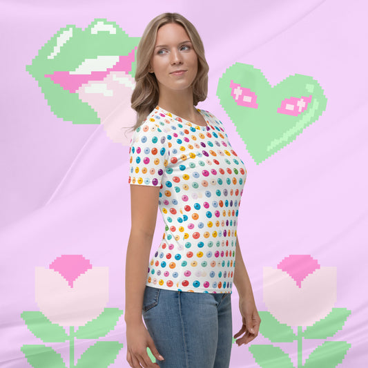 Button T-shirt