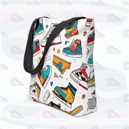 Sneaker Head Tote Bag