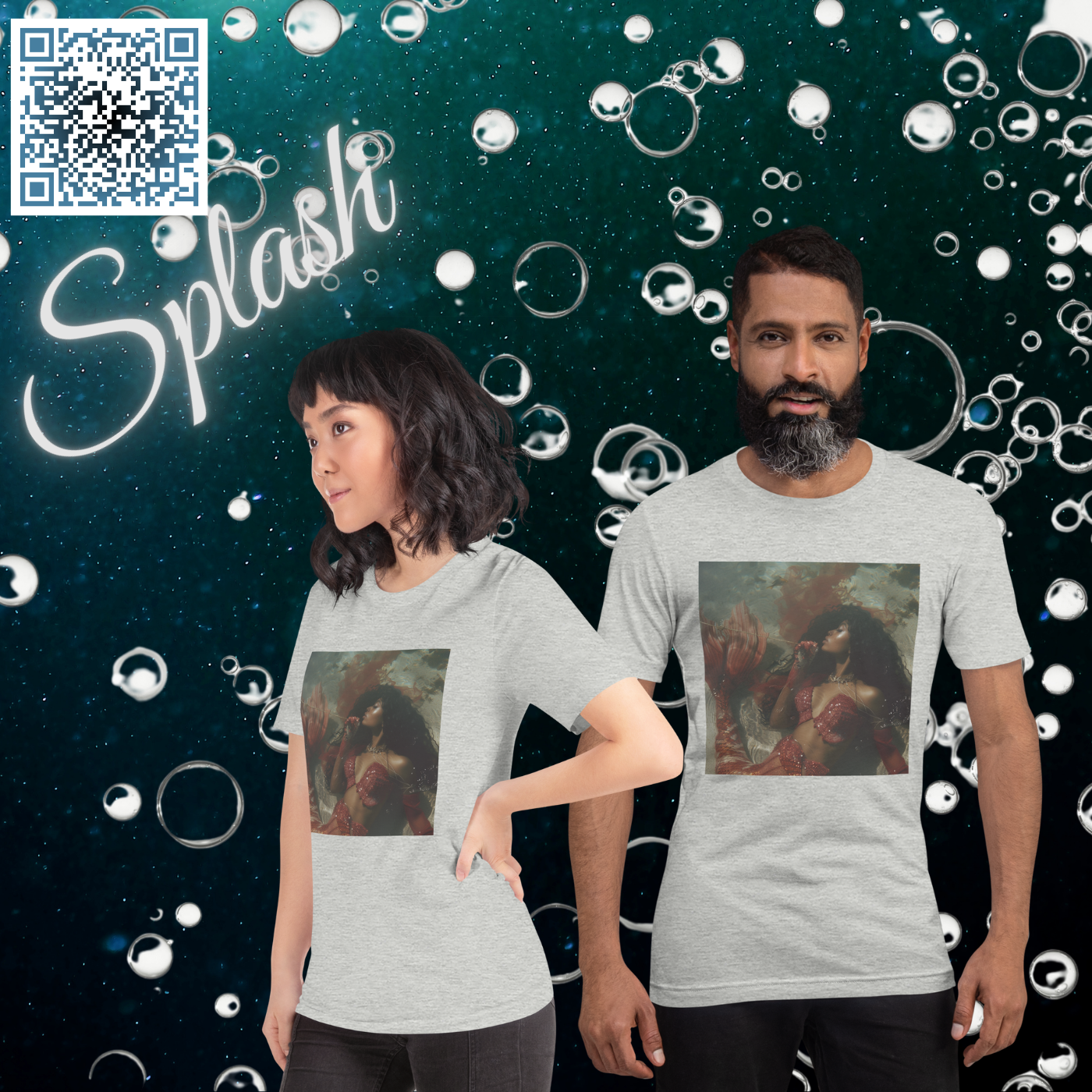 Black Mermaid T-shirt