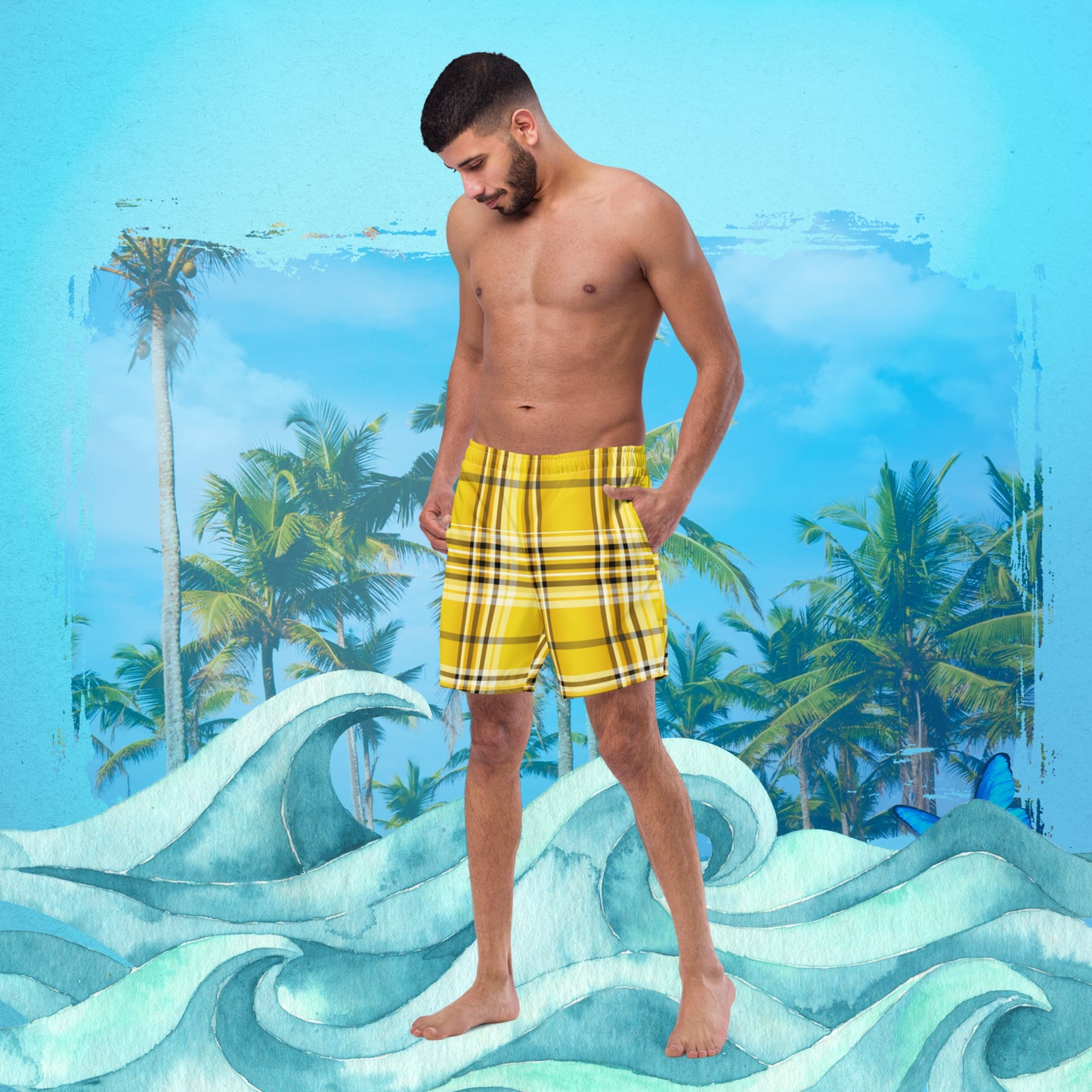 Clueless Swim Trunks