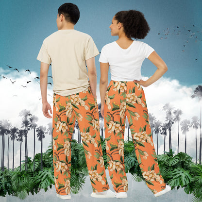 Dreamsicle Wide-Leg Pants