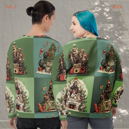 Ugly Monkey Christmas Sweatshirt