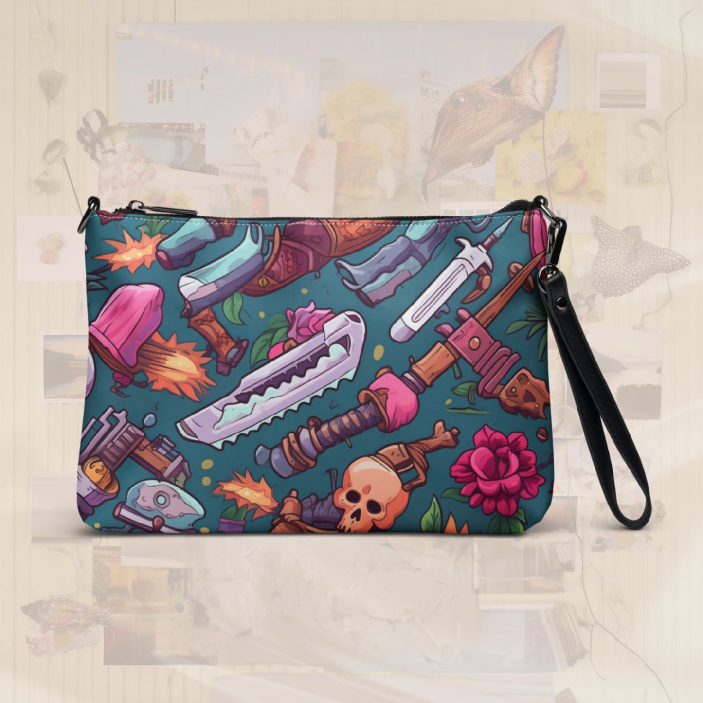 50 Blade Crossbody Bag