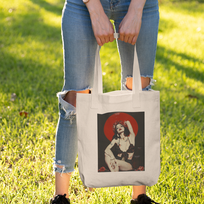 Roses on the Moon Full-body Salome Eco Tote Bag