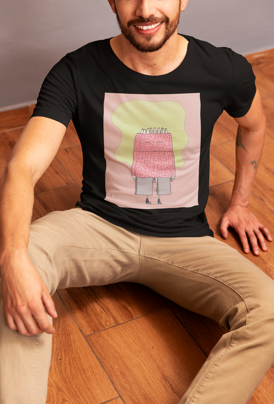 Pink Man Unisex T-shirt