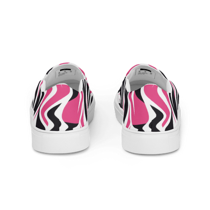 Pink/Black Women’s Slip-ons