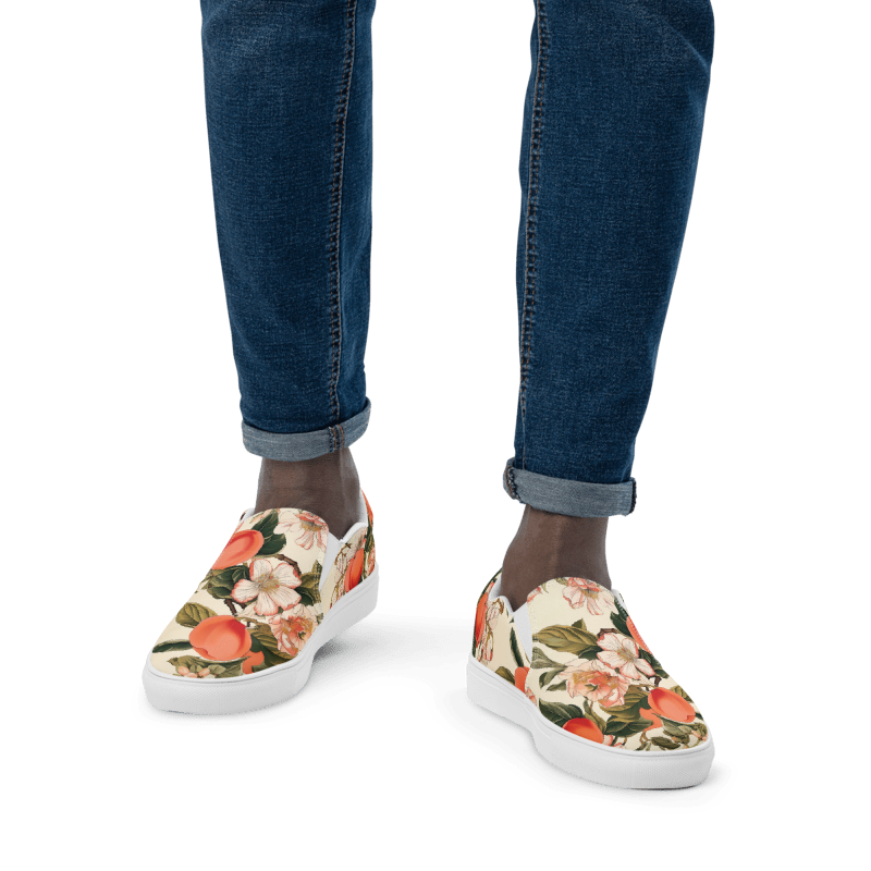 Just Peachy Men’s Slip-ons