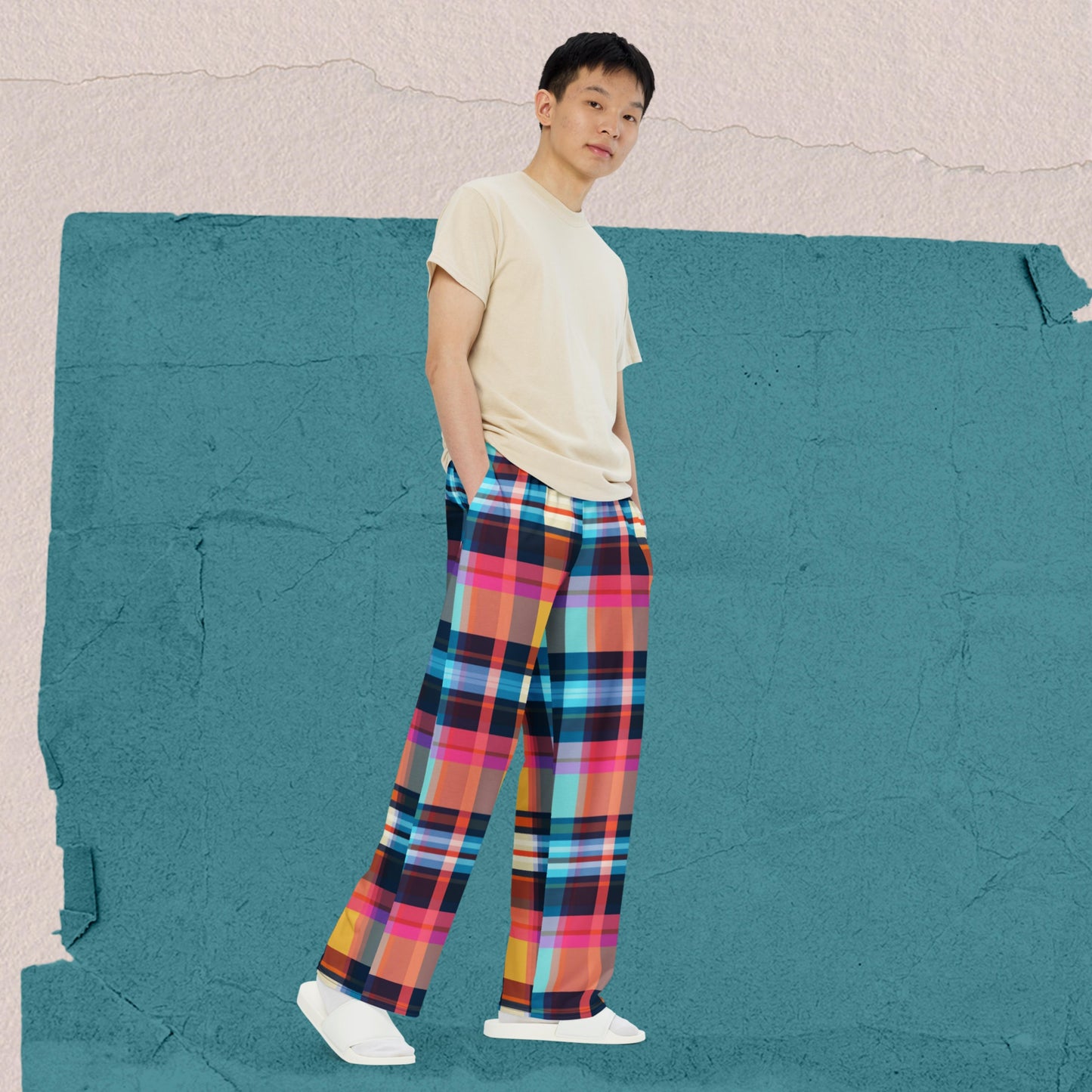 80s Cool Wide-Leg Pants