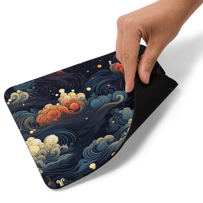 Waves Mouse Pad