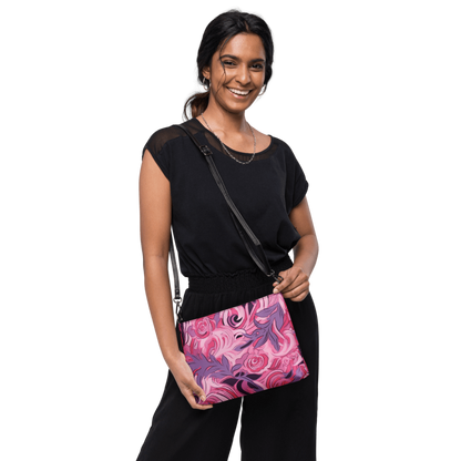 Pink Purp Crossbody Bag