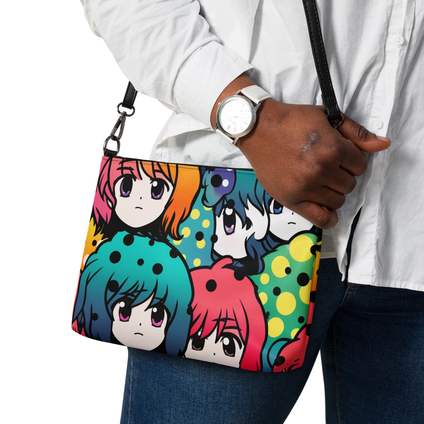 Hair Band Anime Crossbody Bag