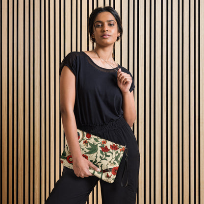 Red Flower2 Crossbody Bag