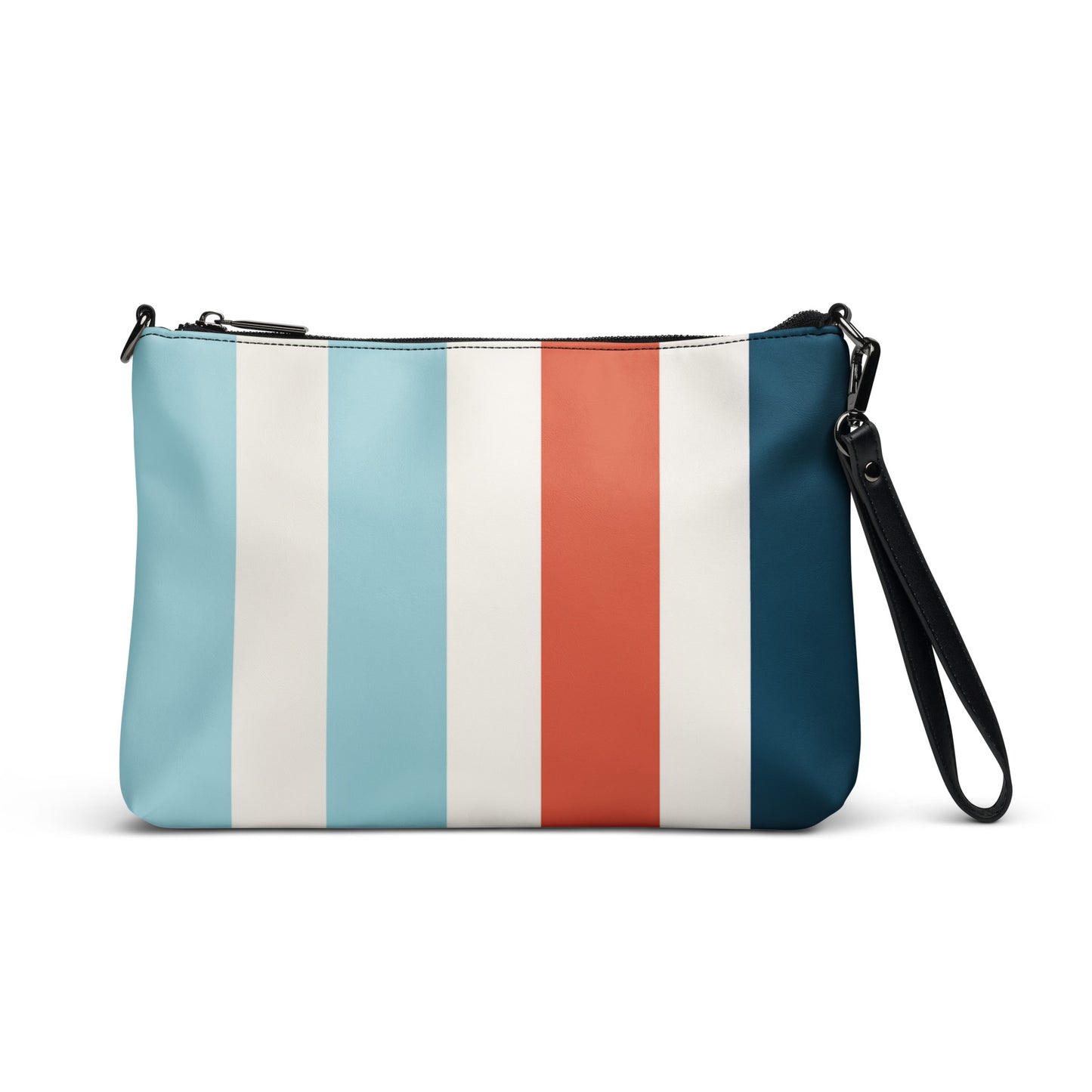 Blue Stripes Crossbody Bag