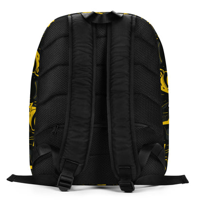 Black and Yellow Backpack