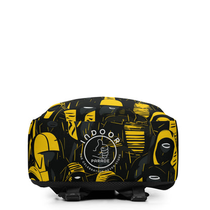 Black and Yellow Backpack