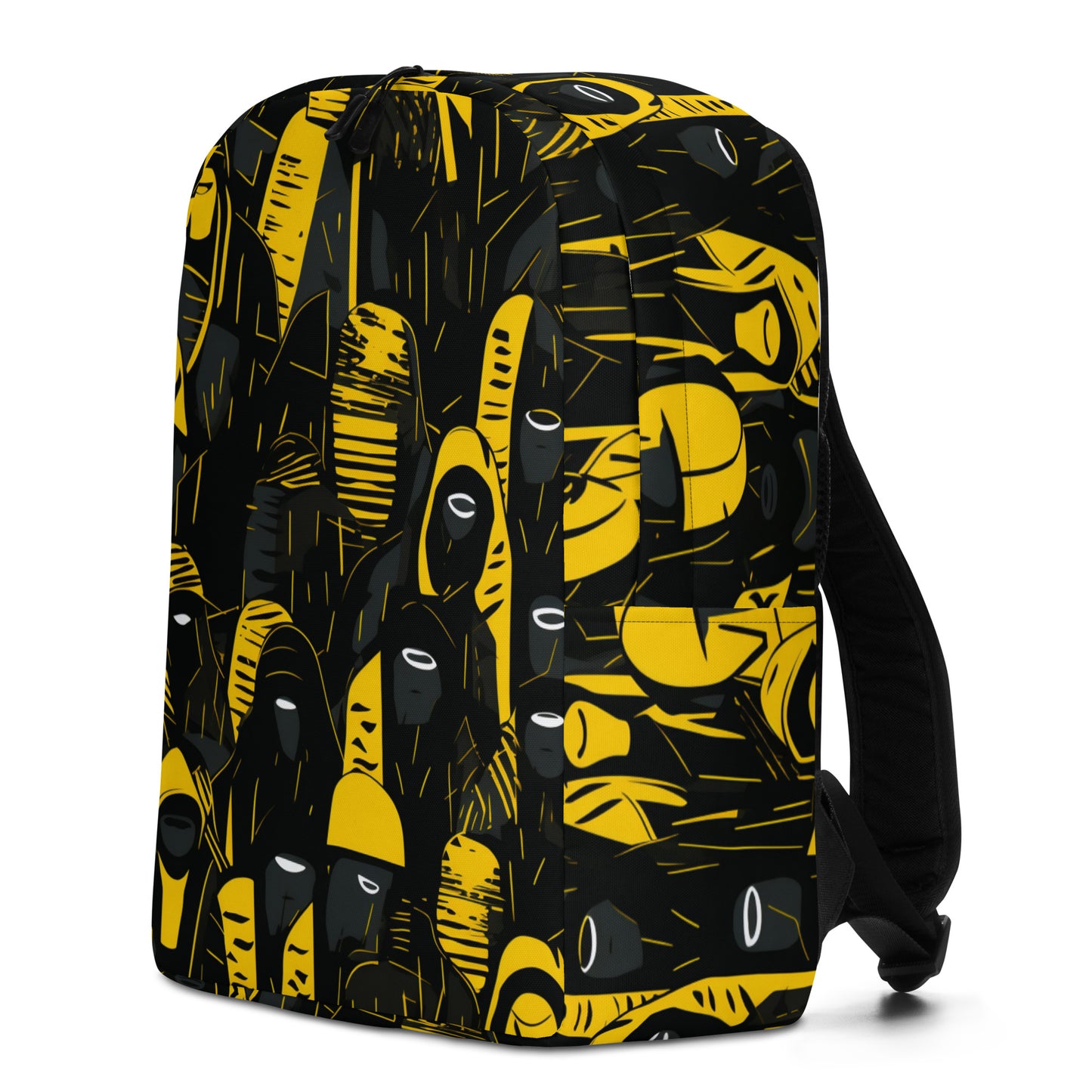 Black and Yellow Backpack