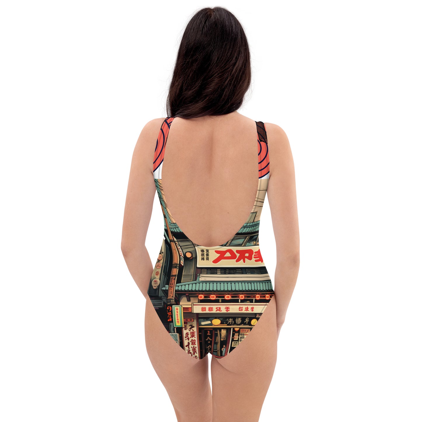 Lost In Tokyo One-Piece Swimsuit