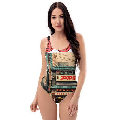 Lost In Tokyo One-Piece Swimsuit