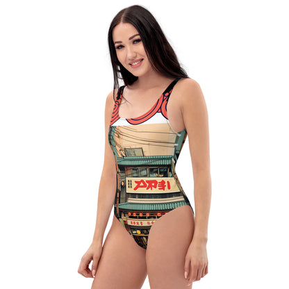 Lost In Tokyo One-Piece Swimsuit