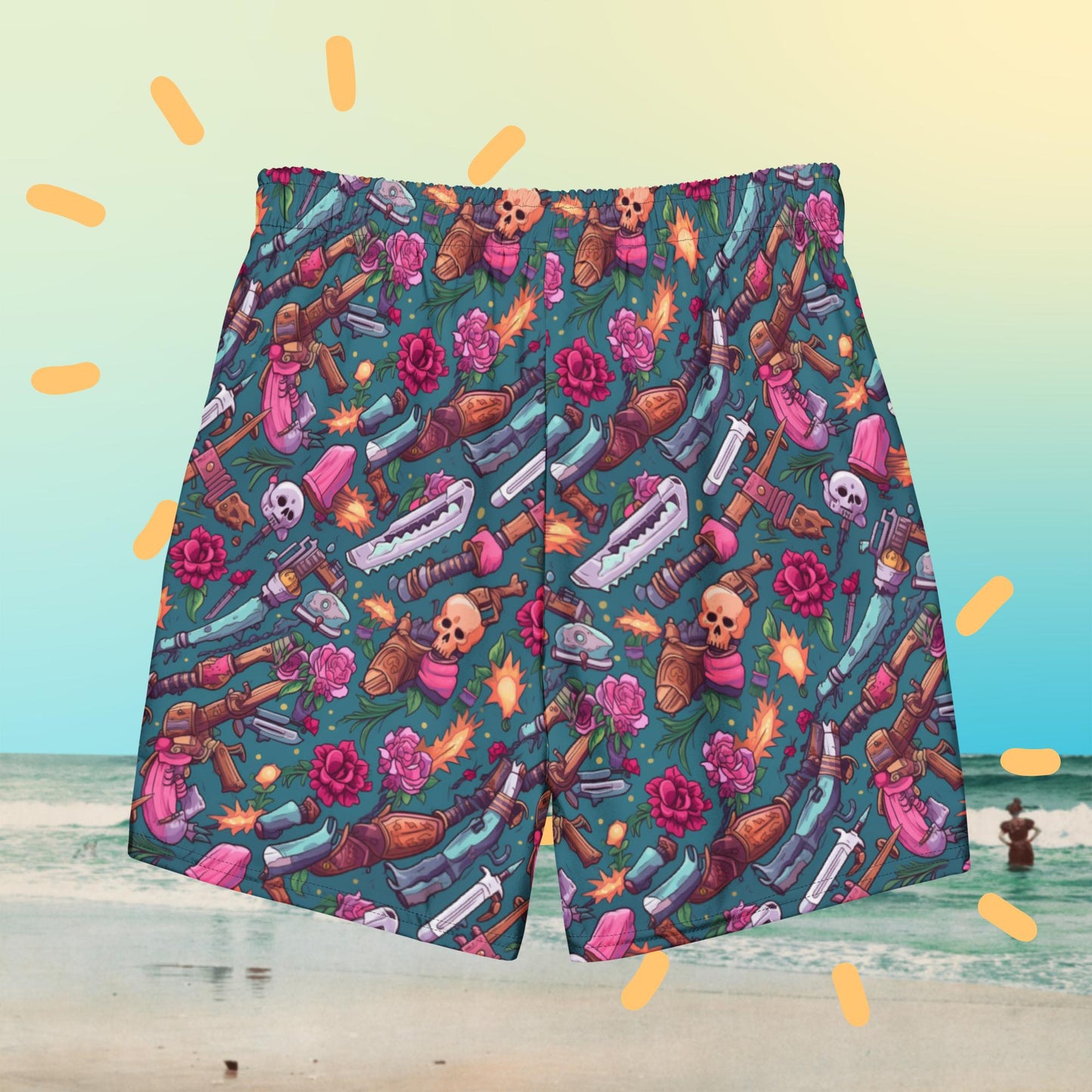 50 Blade Swim Trunks