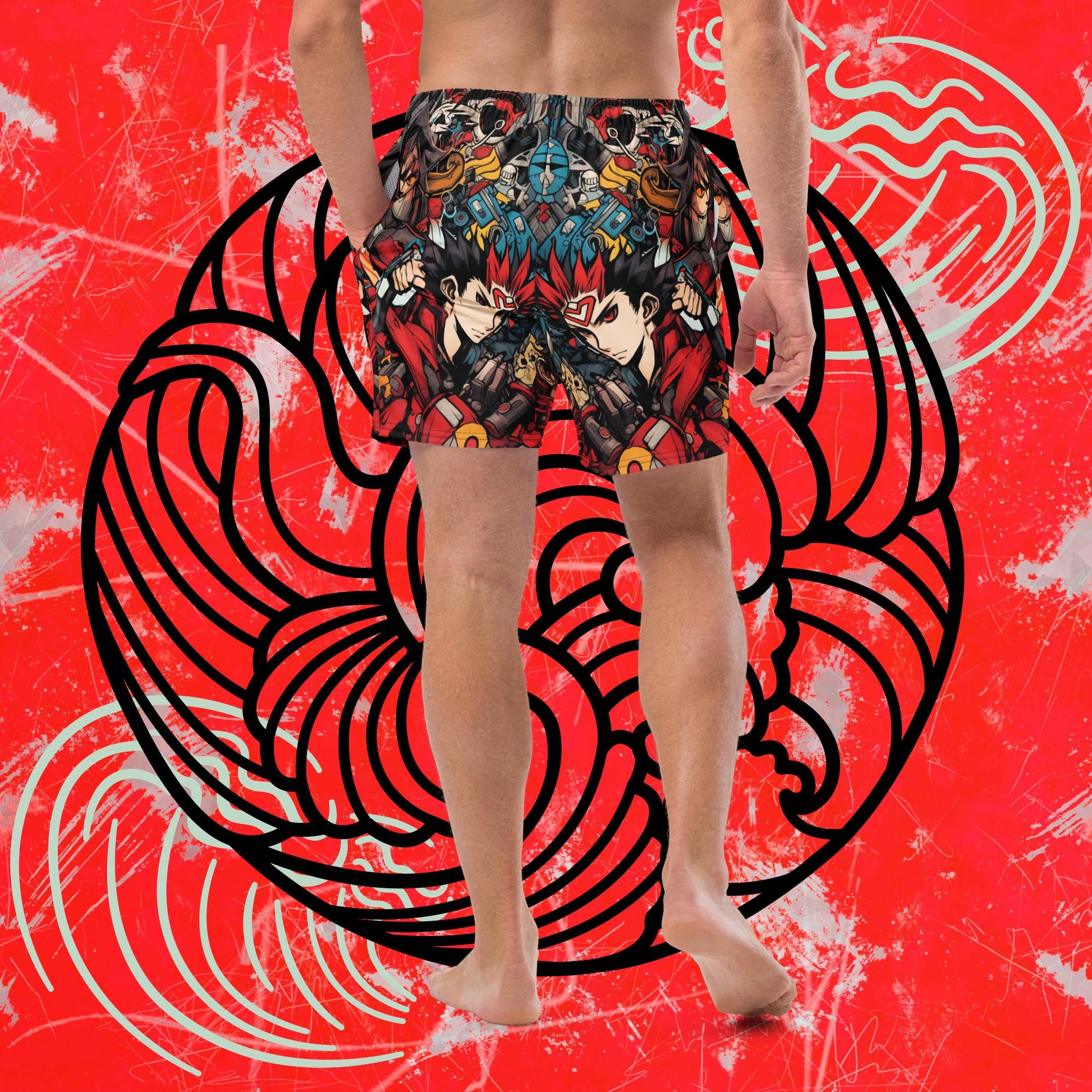 Rare Anime Swim Trunks INDOOR PARADE