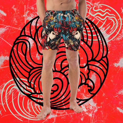 Rare Anime Swim Trunks