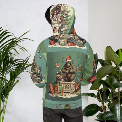 Monkey Ugly Christmas Hoodie