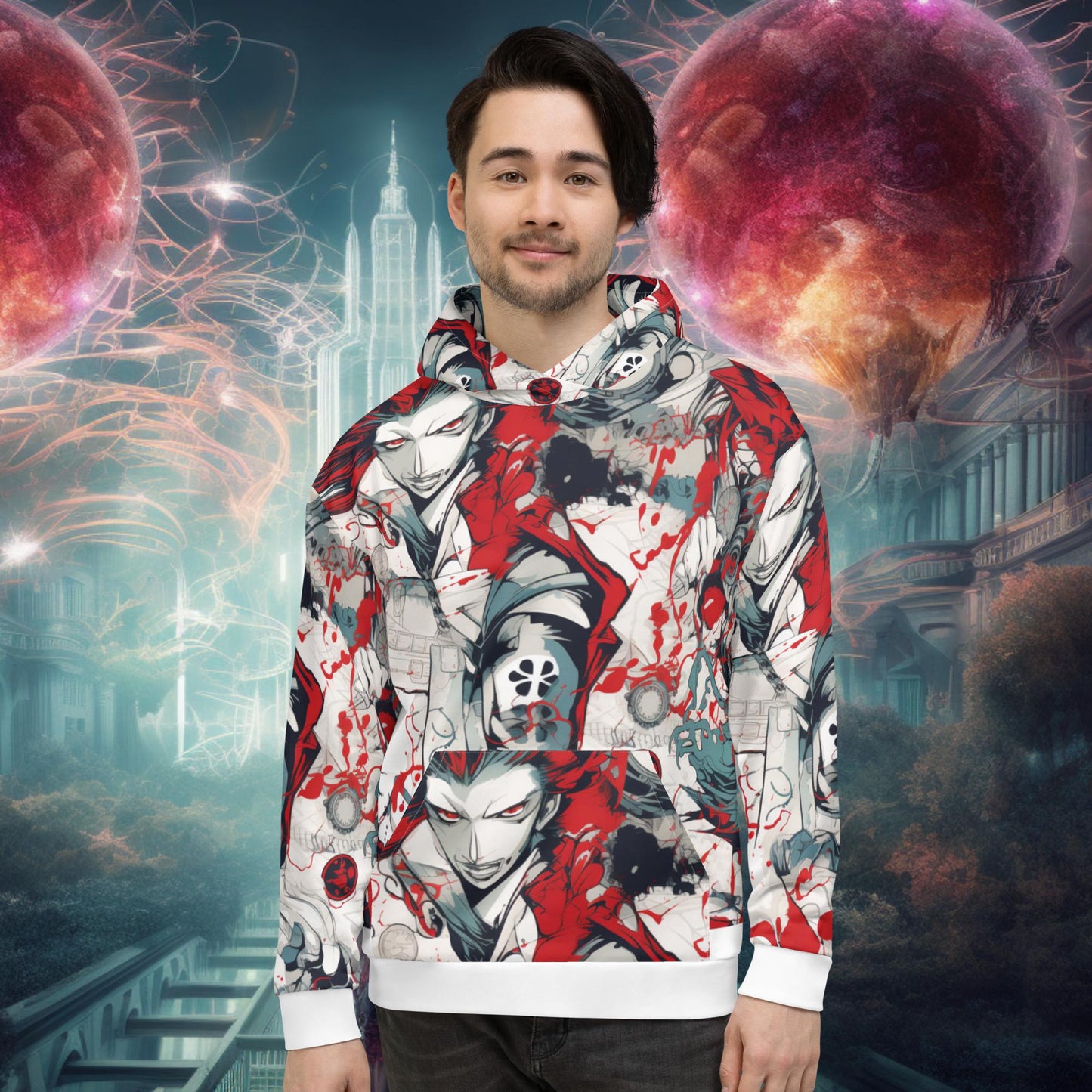 Fire Anime Hoodie