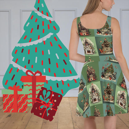 Monkey Ugly Christmas Dress