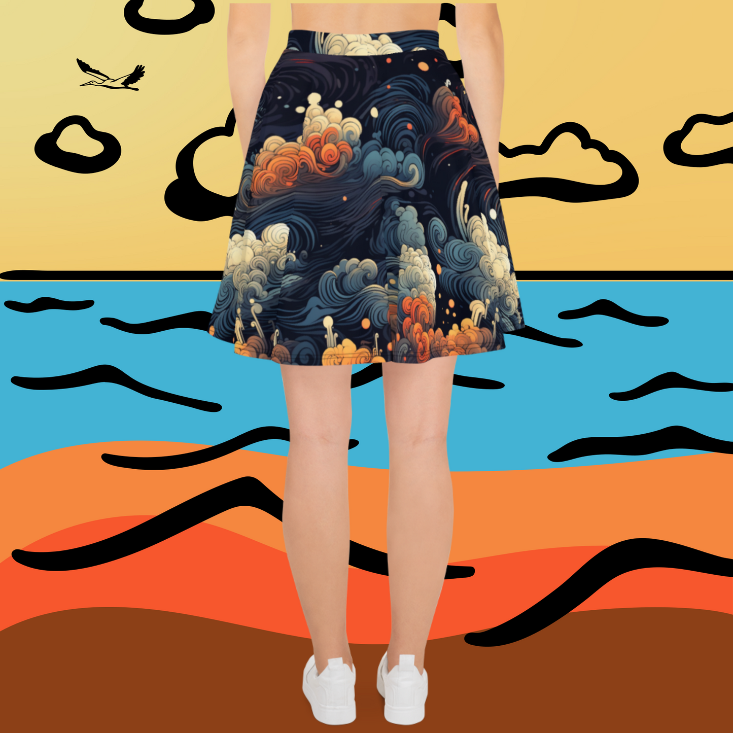 Waves Skirt