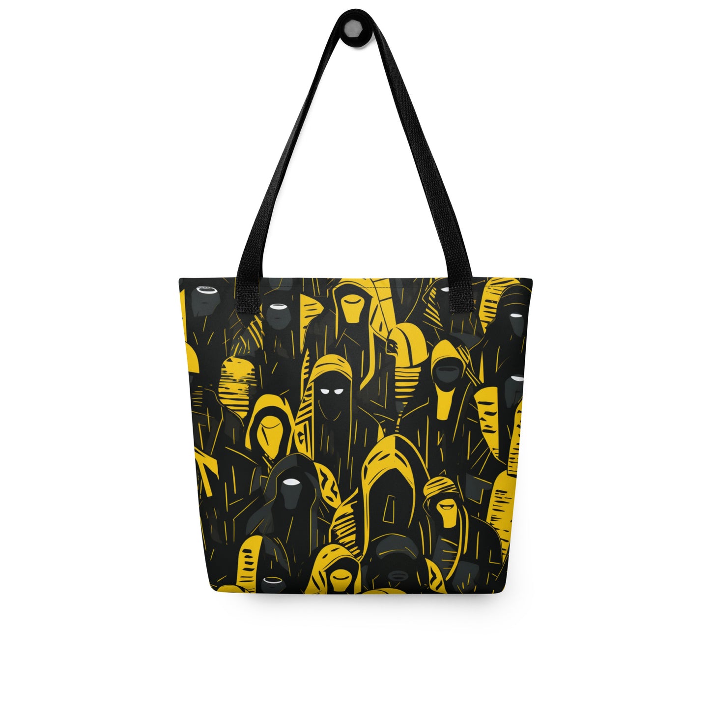 Black and Yellow Tote Bag