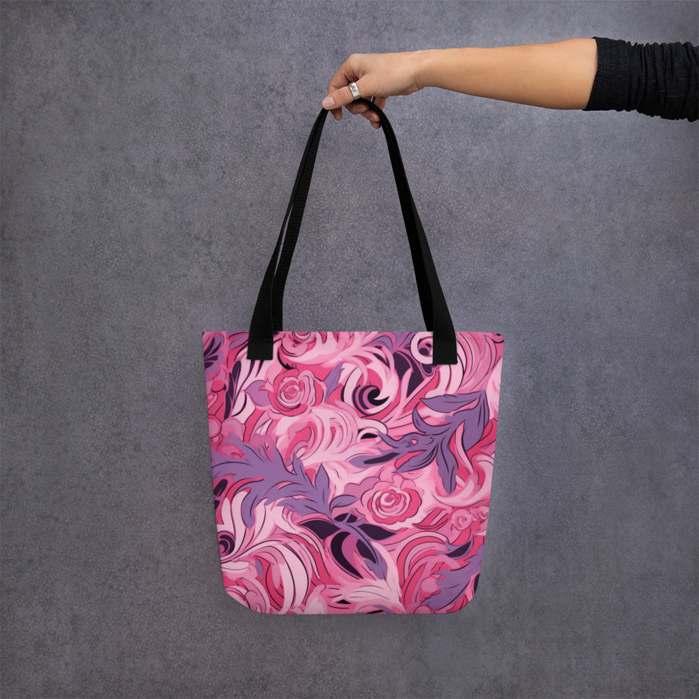 Pink Purp Tote Bag