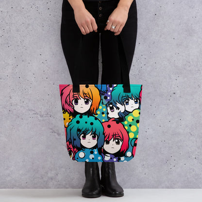 Hair Band Anime Tote Bag