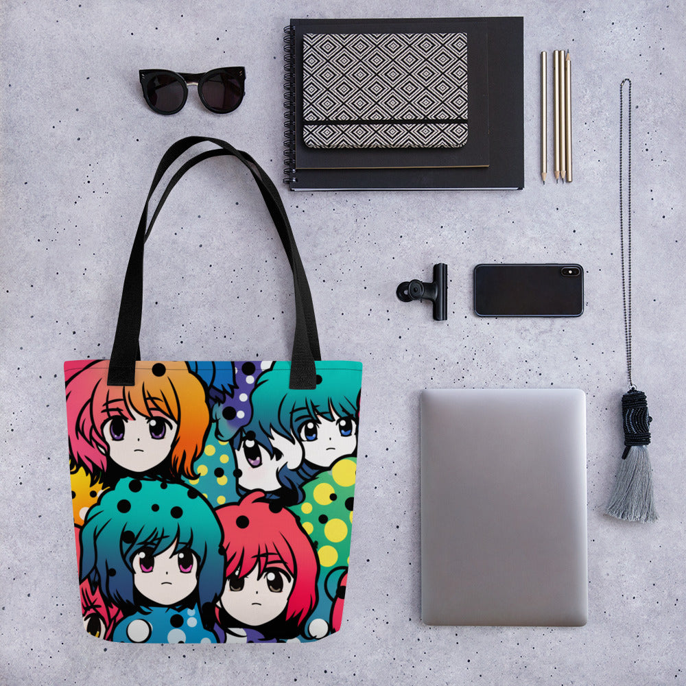 Hair Band Anime Tote Bag