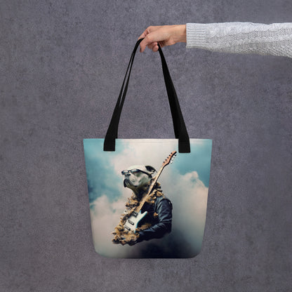 Rock Dog Tote Bag