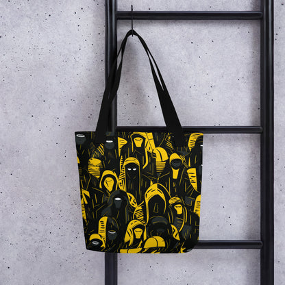 Black and Yellow Tote Bag