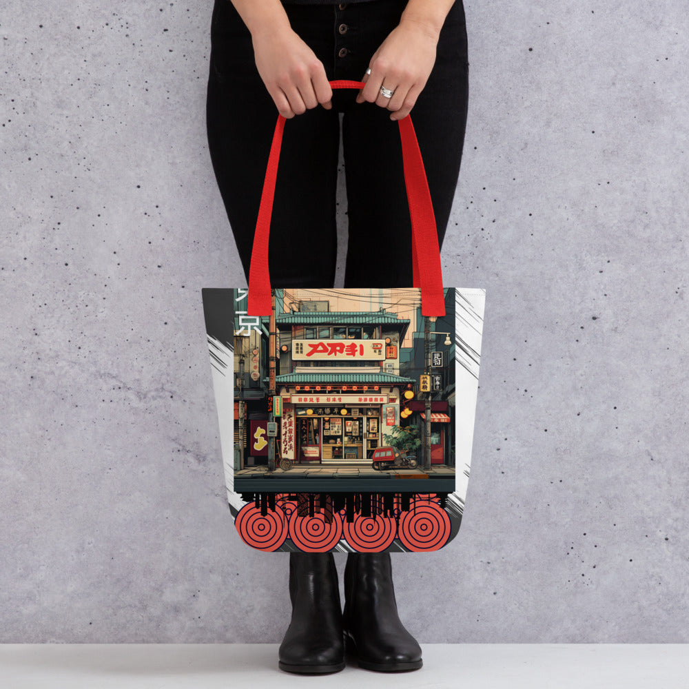 Lost In Tokyo Tote Bag