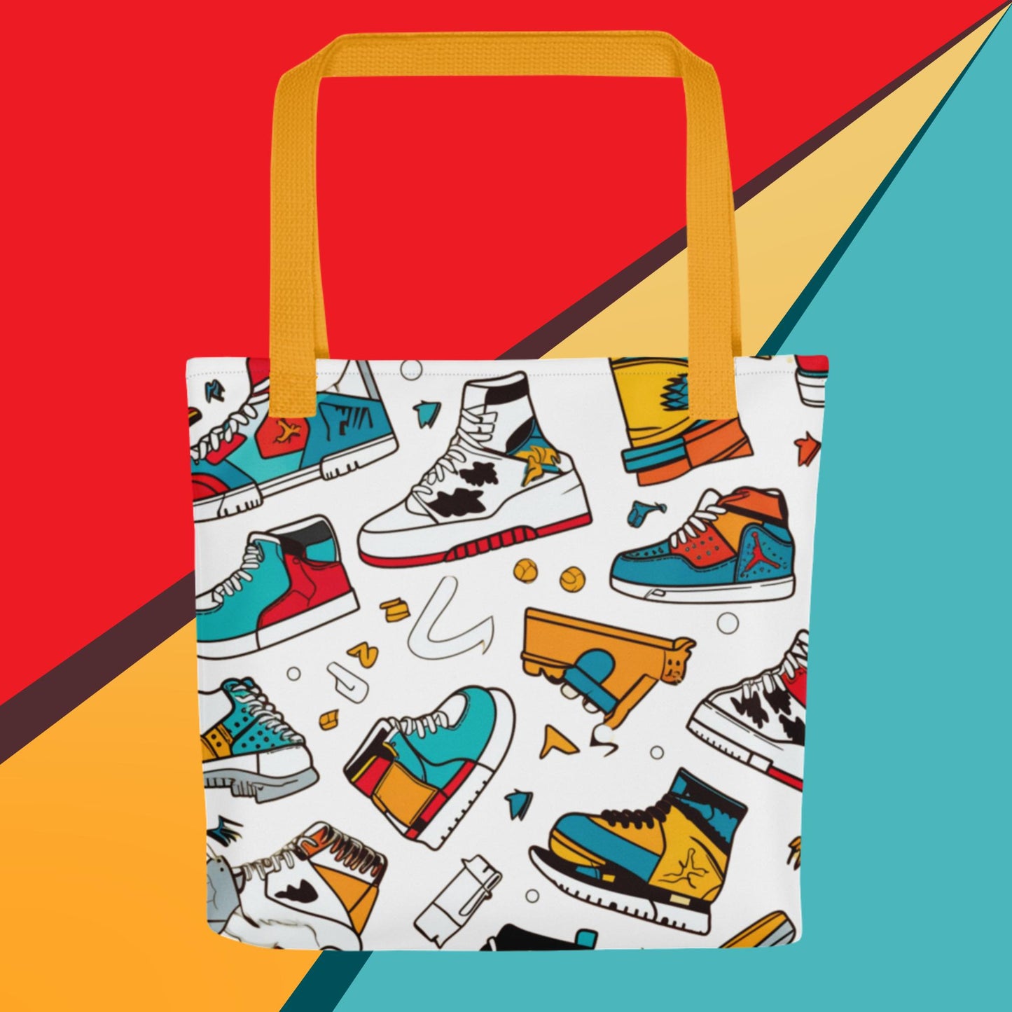 Sneaker Head Tote Bag