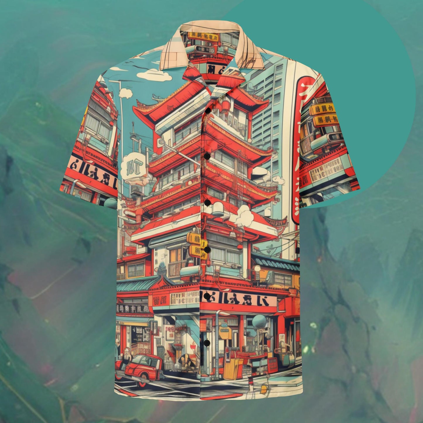 Pagoda Mart Button Shirt