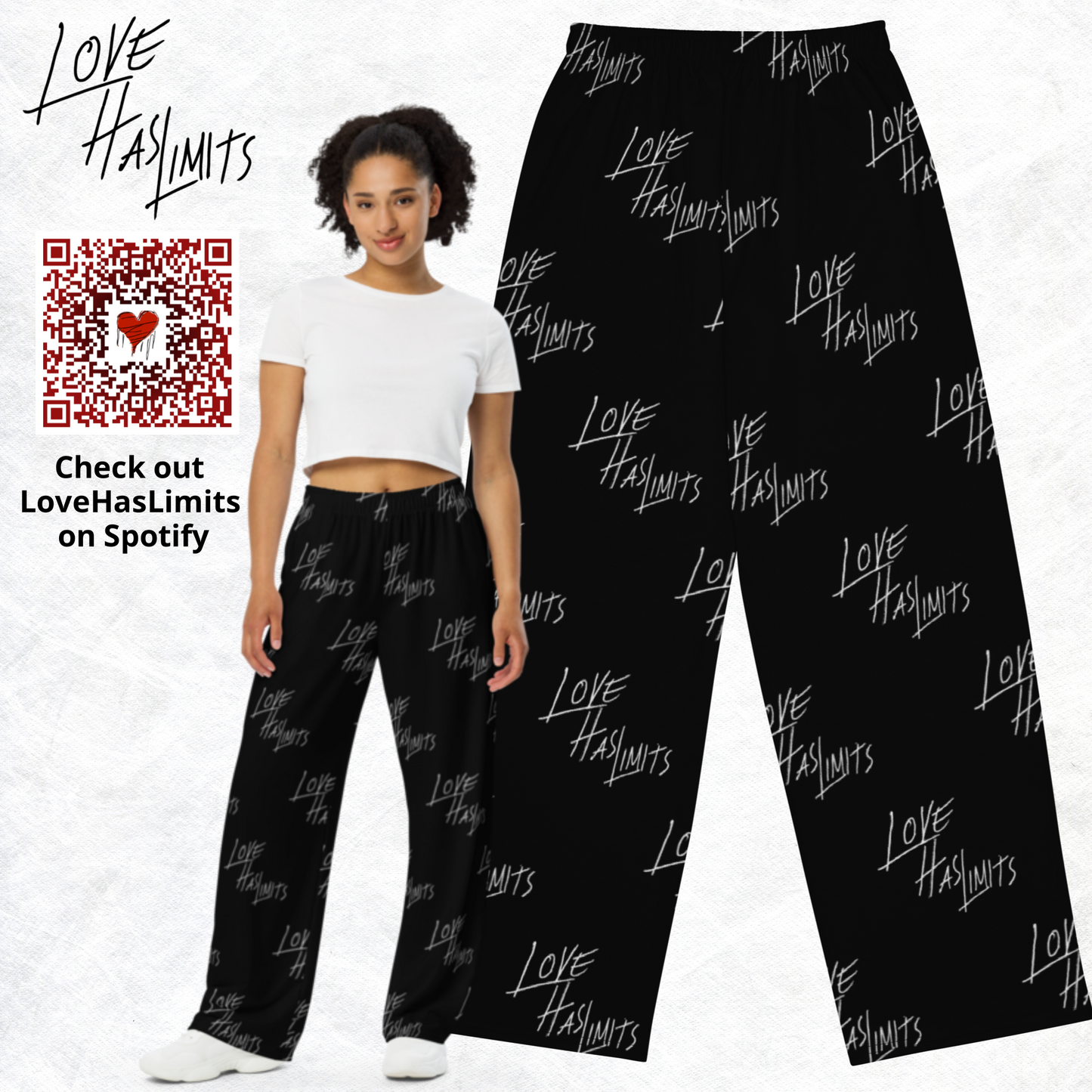 LoveHasLimits Wide-Leg Pants