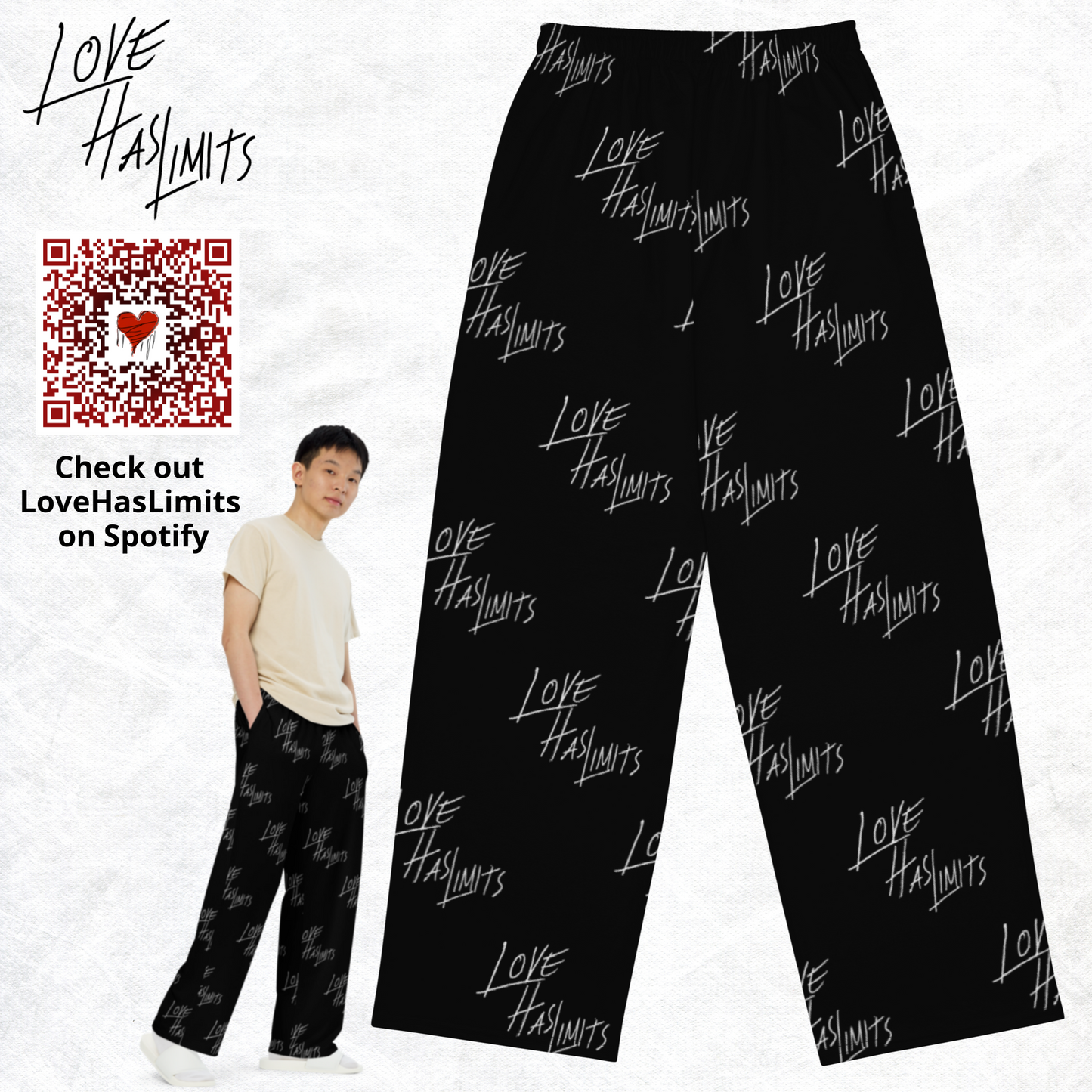 LoveHasLimits Wide-Leg Pants