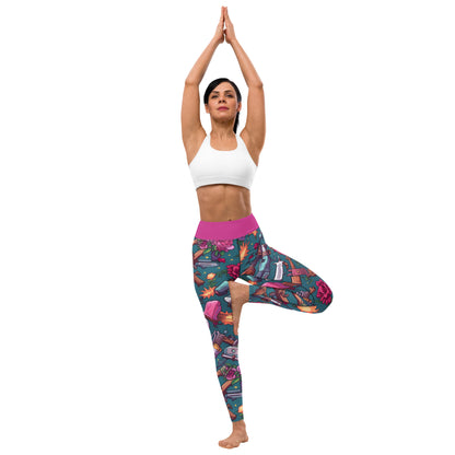 50 Blade Yoga Leggings