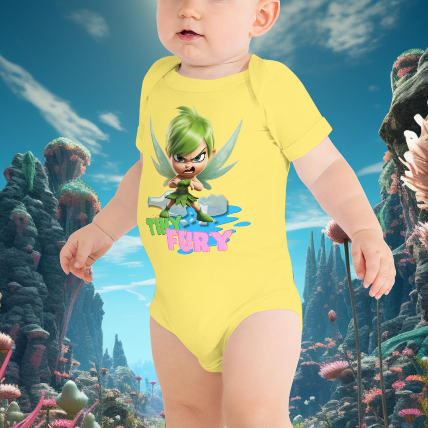 Tiny Fury Onesie